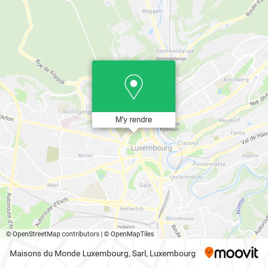 Maisons du Monde Luxembourg, Sarl plan
