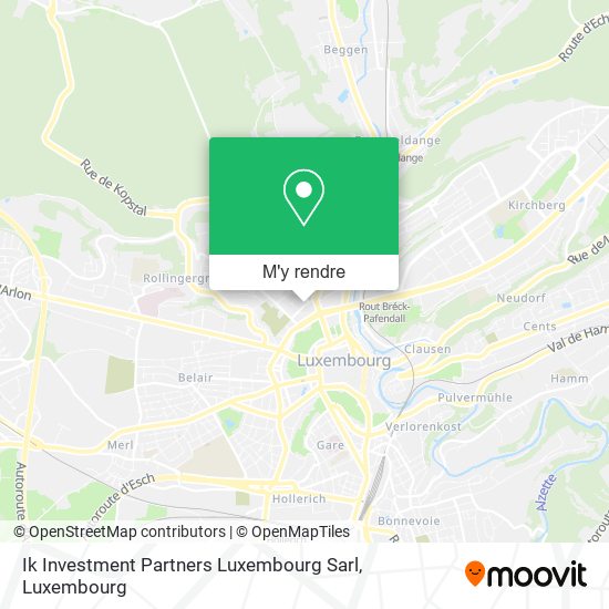 Comment aller à Ik Investment Partners Luxembourg Sarl à Luxembourg