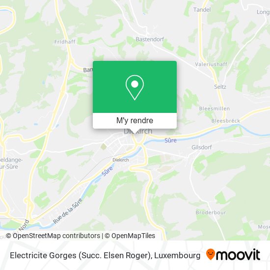 Electricite Gorges (Succ. Elsen Roger) plan