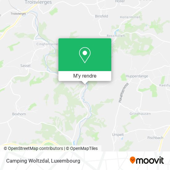 Camping Woltzdal plan