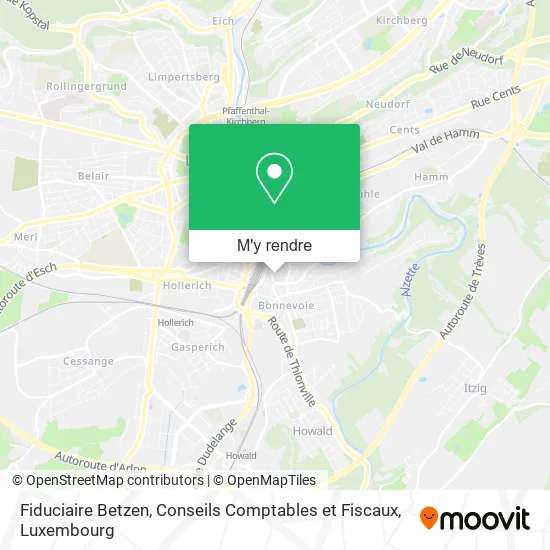 Fiduciaire Betzen, Conseils Comptables et Fiscaux plan