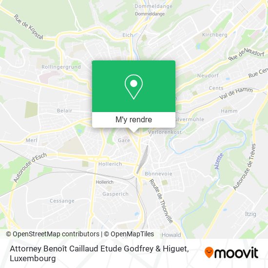 Attorney Benoît Caillaud Etude Godfrey & Higuet plan