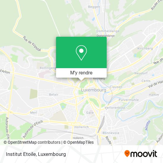 Institut Etoile plan