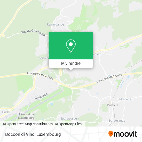 Boccon di Vino plan