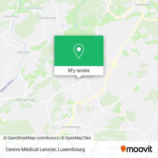 Centre Médical Lenster plan