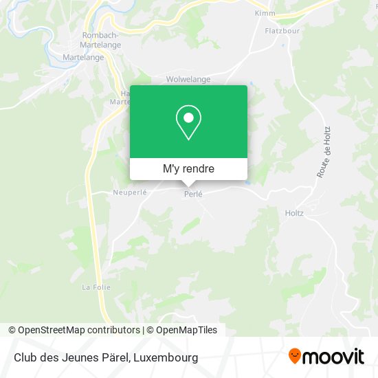 Club des Jeunes Pärel plan