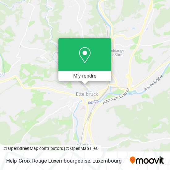 Help-Croix-Rouge Luxembourgeoise plan