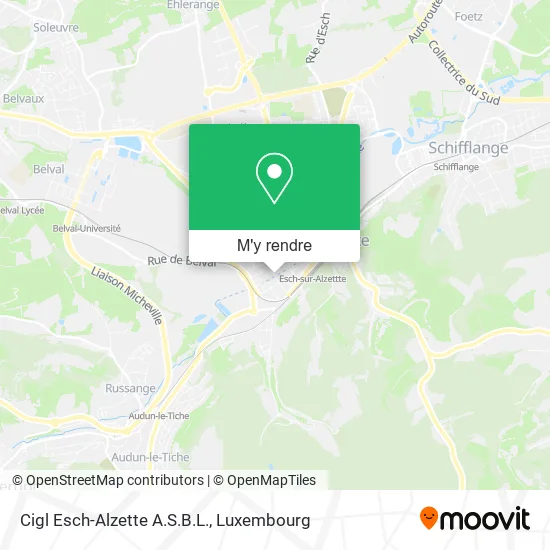 Cigl Esch-Alzette A.S.B.L. plan