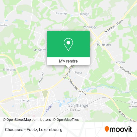 Chaussea - Foetz plan