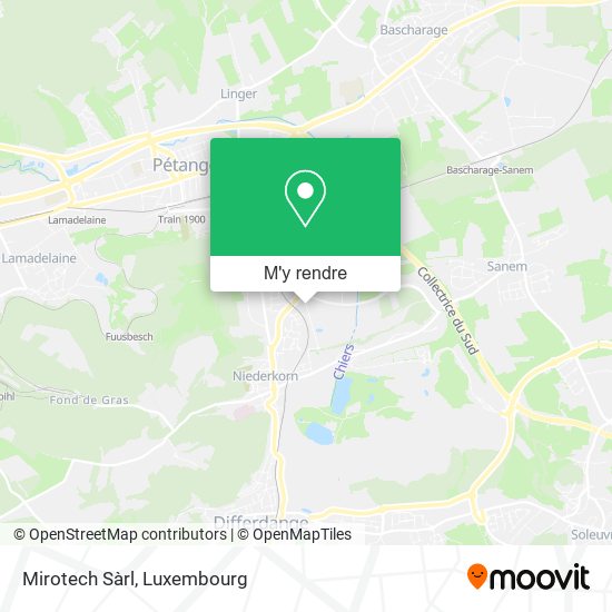 Mirotech Sàrl plan