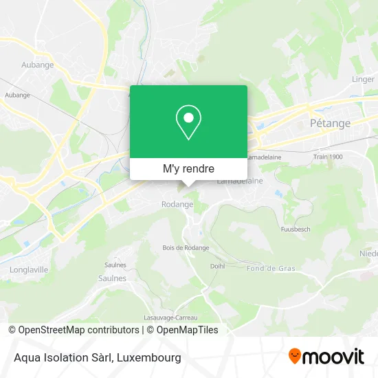 Aqua Isolation Sàrl plan