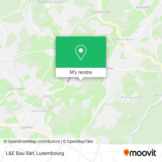 L&E Bau Sàrl plan