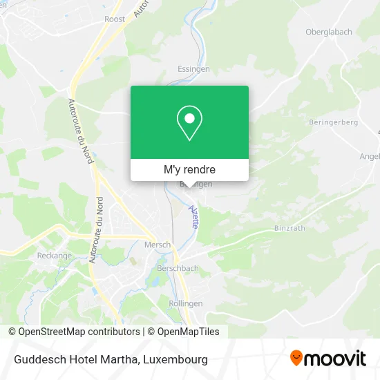 Guddesch Hotel Martha plan