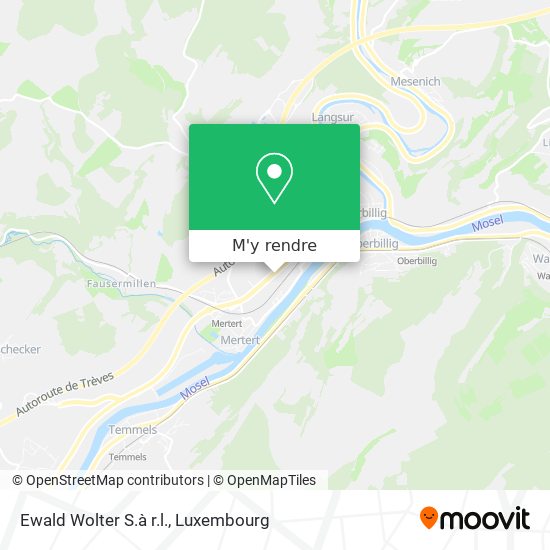 Ewald Wolter S.à r.l. plan