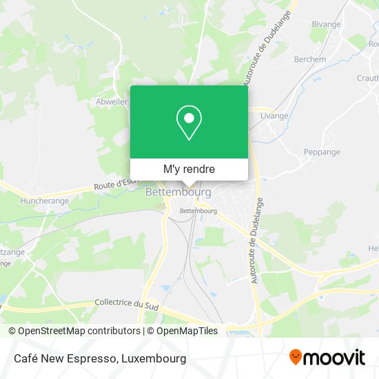 Café New Espresso plan