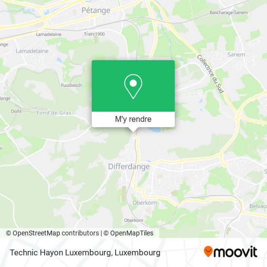 Technic Hayon Luxembourg plan
