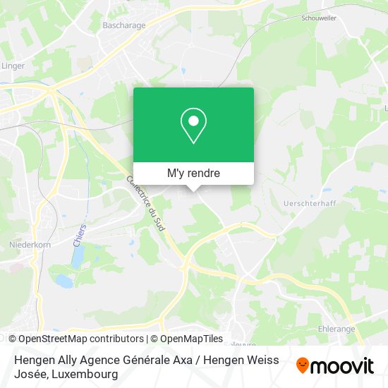 Hengen Ally Agence Générale Axa / Hengen Weiss Josée plan