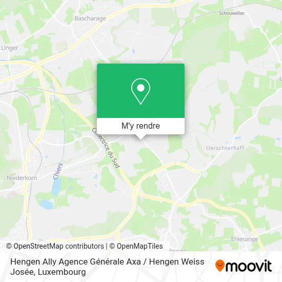 Hengen Ally Agence Générale Axa / Hengen Weiss Josée plan