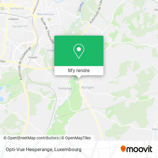 Opti-Vue Hesperange plan