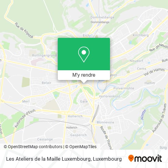 Les Ateliers de la Maille Luxembourg plan