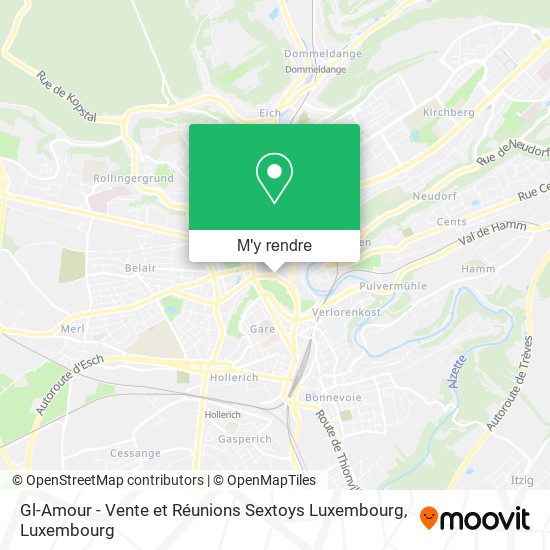 Gl-Amour - Vente et Réunions Sextoys Luxembourg plan