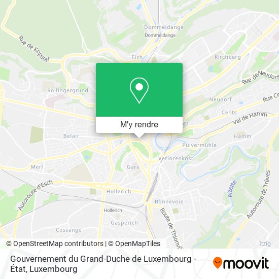 Gouvernement du Grand-Duche de Luxembourg - État plan