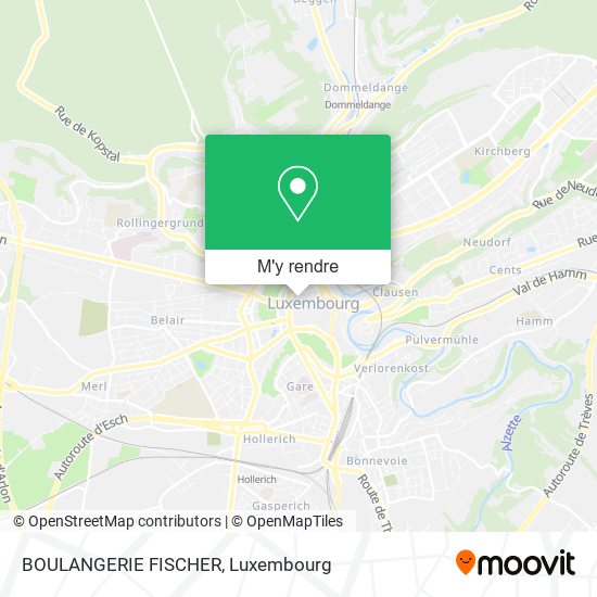 BOULANGERIE FISCHER plan