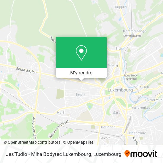 Jes'Tudio - Miha Bodytec Luxembourg plan