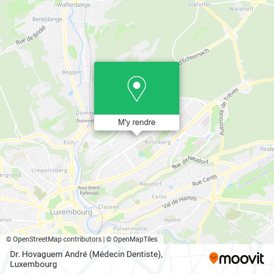 Dr. Hovaguem André (Médecin Dentiste) plan
