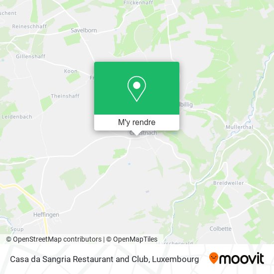 Casa da Sangria Restaurant and Club plan
