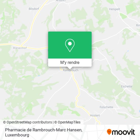 Pharmacie de Rambrouch-Marc Hansen plan