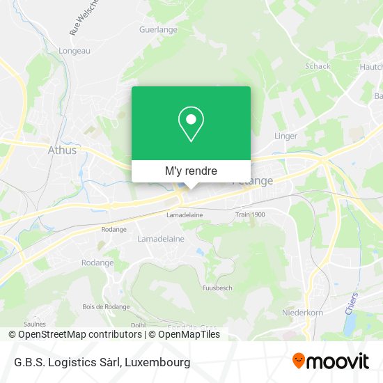G.B.S. Logistics Sàrl plan