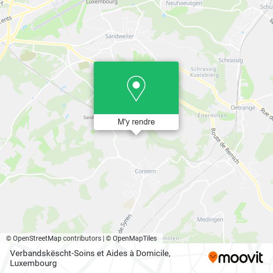 Verbandskëscht-Soins et Aides à Domicile plan