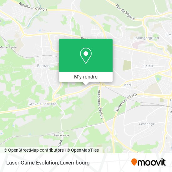 Laser Game Évolution plan