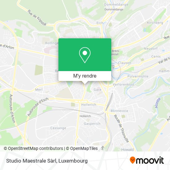 Studio Maestrale Sàrl plan