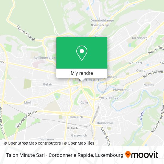 Talon Minute Sarl - Cordonnerie Rapide plan