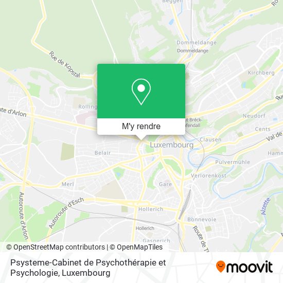Psysteme-Cabinet de Psychothérapie et Psychologie plan