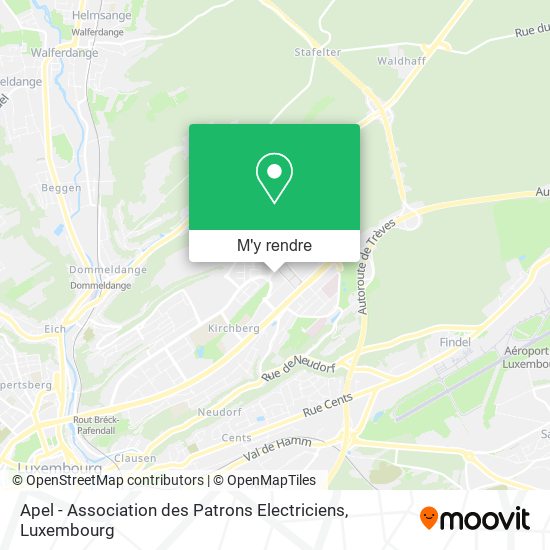 Apel - Association des Patrons Electriciens plan