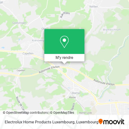Electrolux Home Products Luxembourg plan