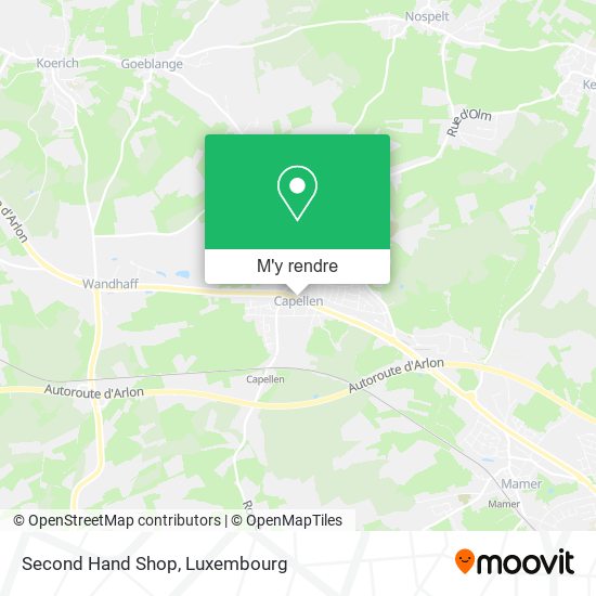 Second Hand Shop plan