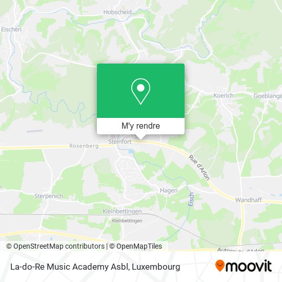 La-do-Re Music Academy Asbl plan