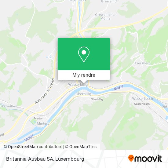 Britannia-Ausbau SA plan
