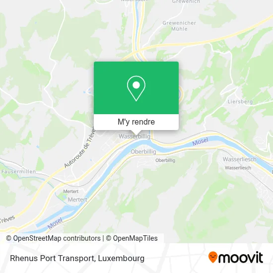 Rhenus Port Transport plan