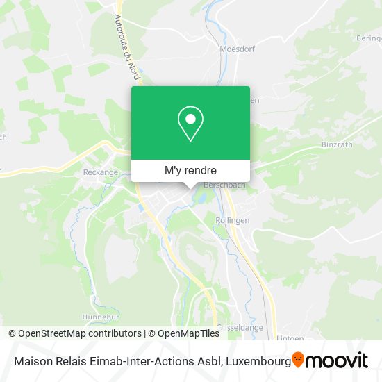 Maison Relais Eimab-Inter-Actions Asbl plan