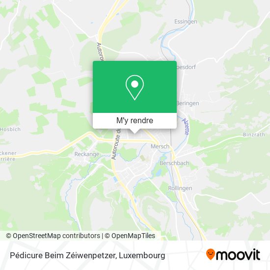 Pédicure Beim Zéiwenpetzer plan