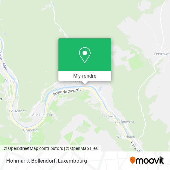 Flohmarkt Bollendorf plan