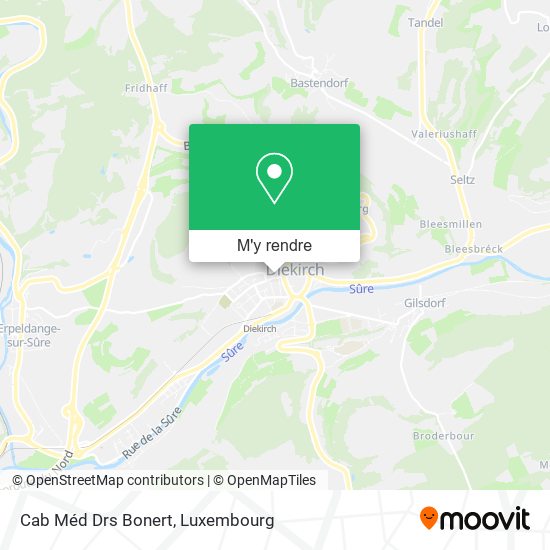 Cab Méd Drs Bonert plan
