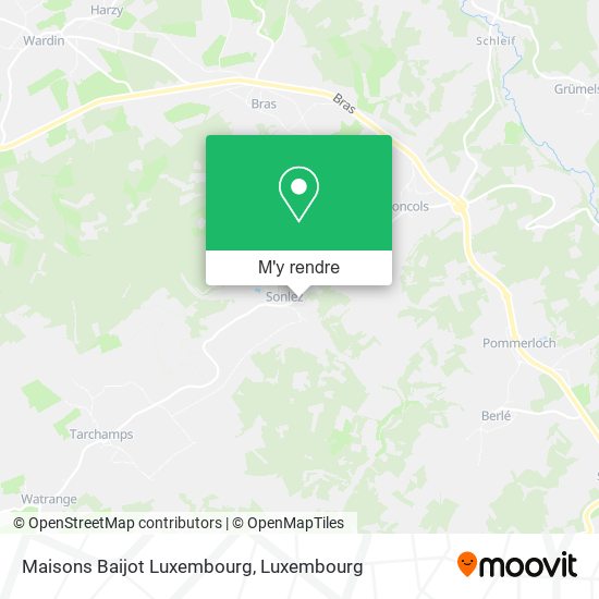 Maisons Baijot Luxembourg plan