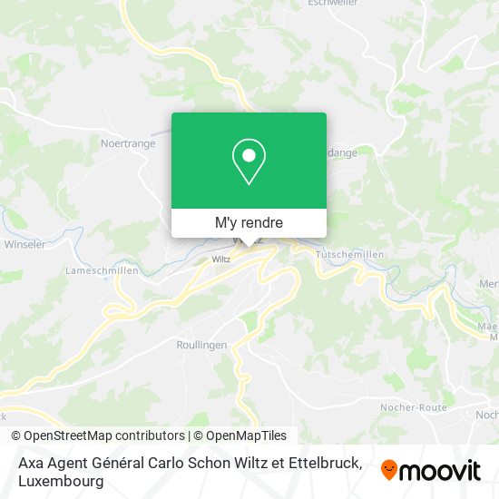 Axa Agent Général Carlo Schon Wiltz et Ettelbruck plan
