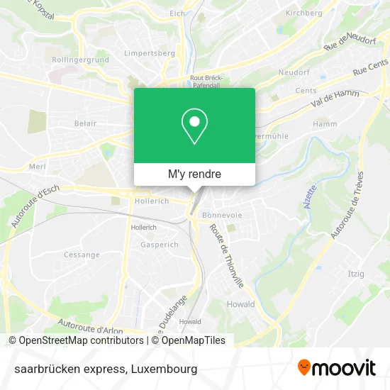 saarbrücken express plan